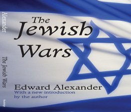 Edward Alexander The Jewish Wars