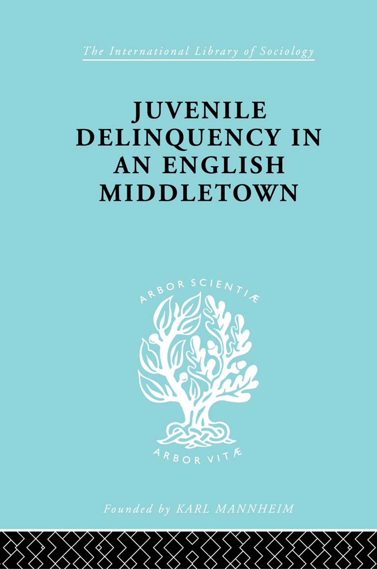 Juvenile Delinquency in an English Middle Town - image 1