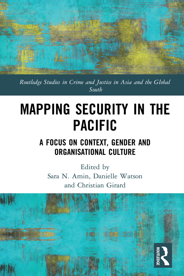 Security in the Pacific is complex and highly contested sociologically - photo 1