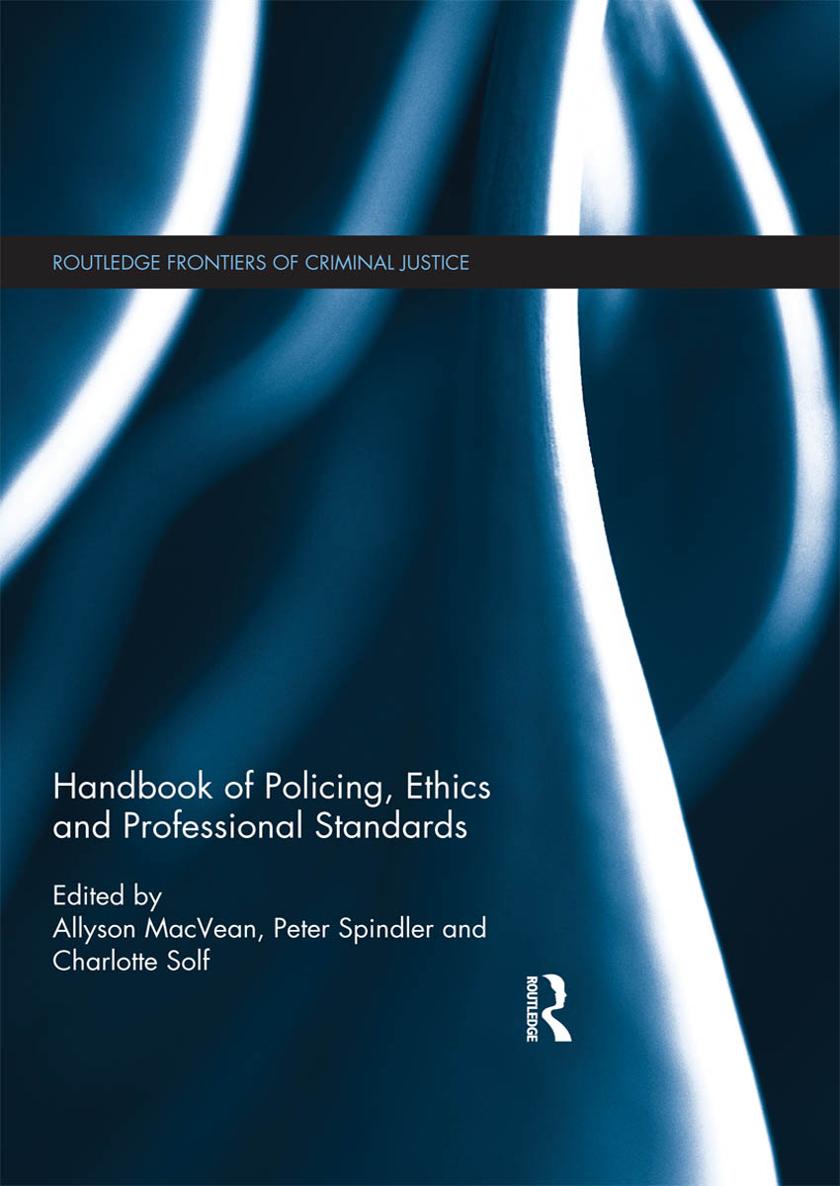 Handbook of Policing Ethics and Professional Standards Low confidence in the - photo 1