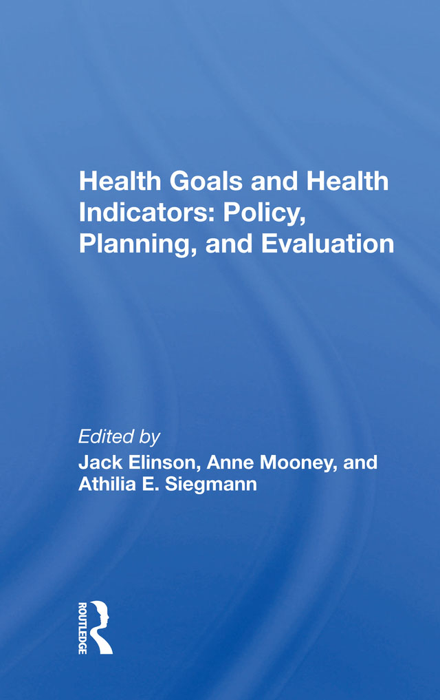Health Goals and Health Indicators Policy Planning and Evaluation AAAS - photo 1