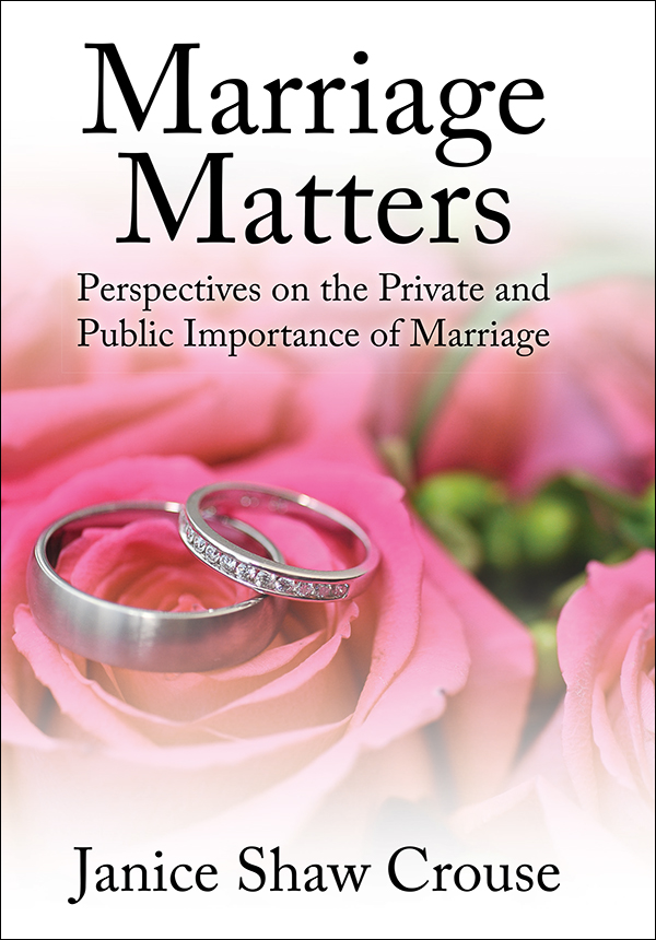 Marriage Matters Marriage Matters Perspectives on the Private and Public - photo 1