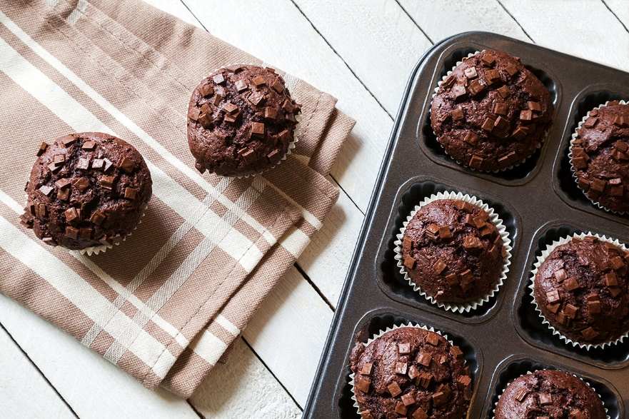 These muffins are loaded with protein and have a delicious chocolate flavor - photo 7