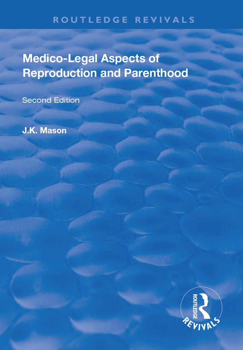 MEDICO-LEGAL ASPECTS OF REPRODUCTION AND PARENTHOOD ADDENDUM Some of the - photo 1