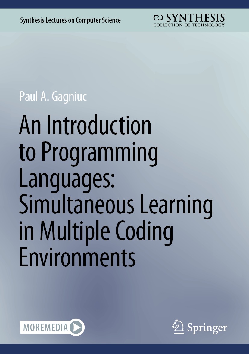 Book cover of An Introduction to Programming Languages Simultaneous Learning - photo 1