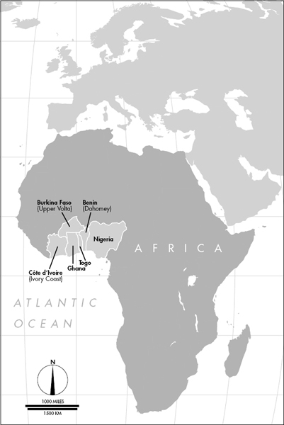 West African locations mentioned in Hawas stories INTRODUCTION Excerpt - photo 2