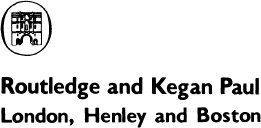 First published in 1978 by Routledge Kegan Paul Ltd 39 Store Street - photo 3