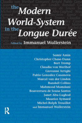 Immanuel Wallerstein Modern World-System in the Longue Duree