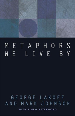 George Lakoff - Metaphors We Live By