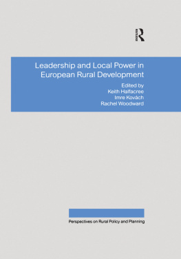 Imre Kovách - Leadership and Local Power in European Rural Development