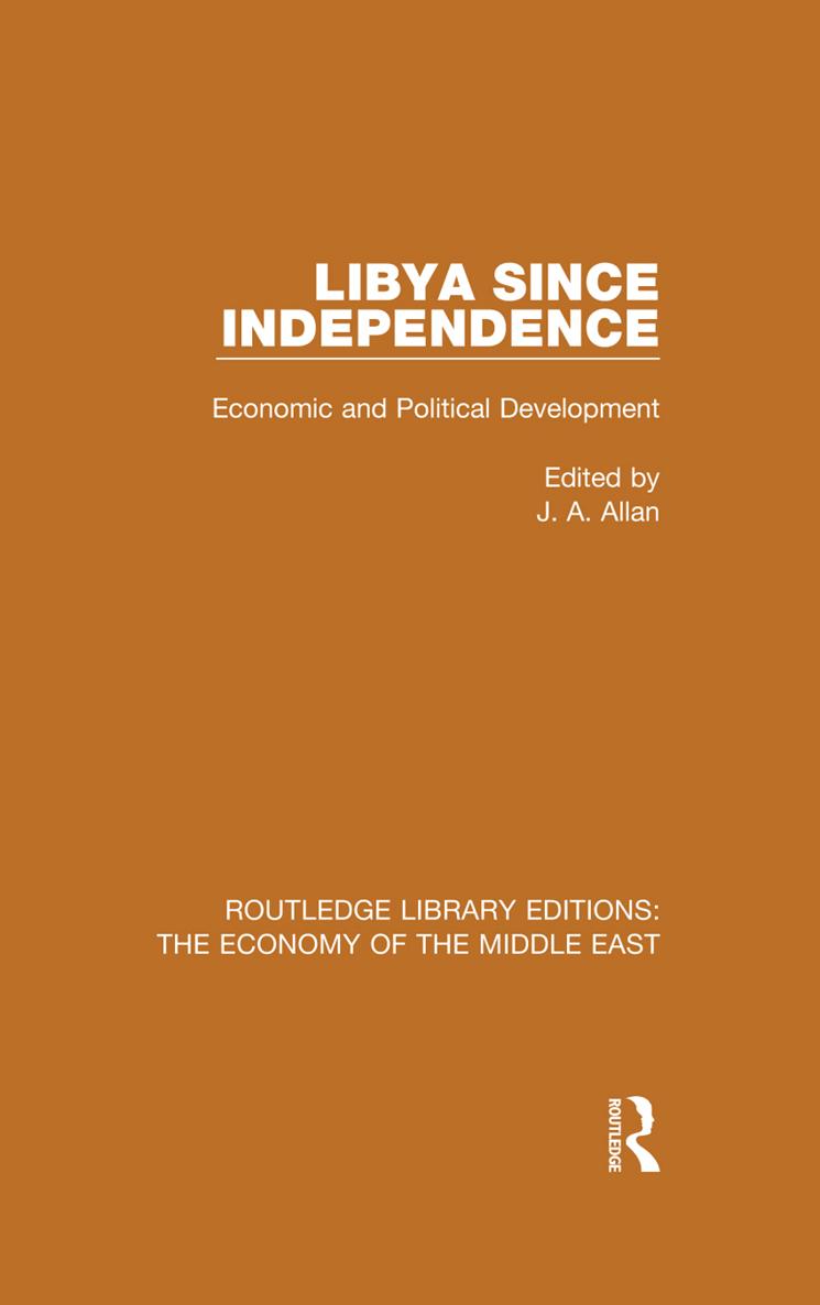 Libya Since Independence Economic and Political Development - image 1