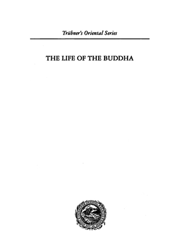 Trbners Oriental Series BUDDHISM In 16 Volumes I The Life of Hiuen-Tsiang - photo 1