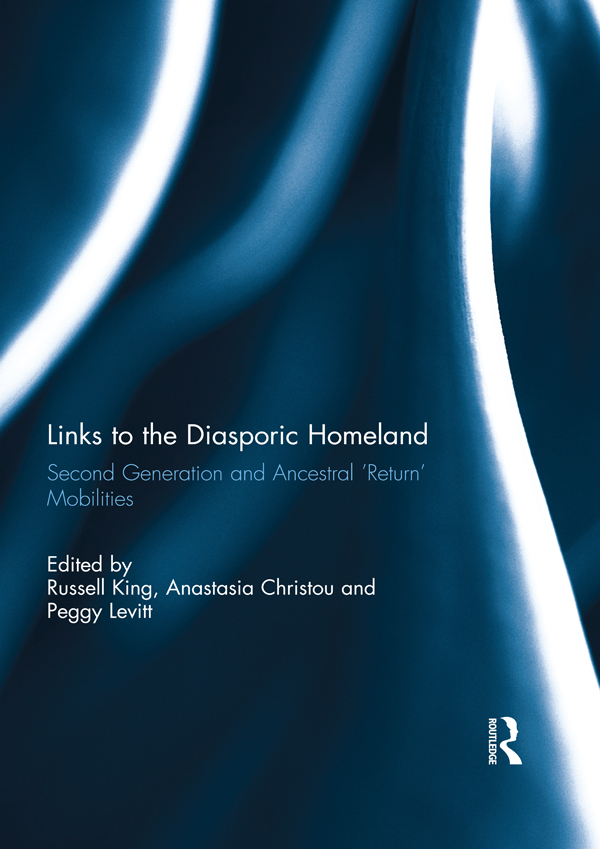 Links to the Diasporic Homeland This book examines return mobilities to and - photo 1