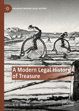 N.M. Dawson - A Modern Legal History of Treasure