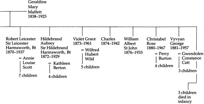 For my mother The Founder The future Viscount Northcliffe was born close to - photo 5