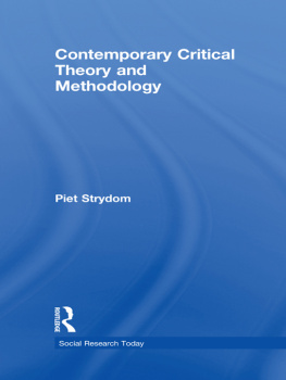 Piet Strydom Contemporary Critical Theory and Methodology