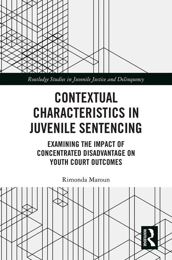 Contextual Characteristics in Juvenile Sentencing While there is extensive - photo 1