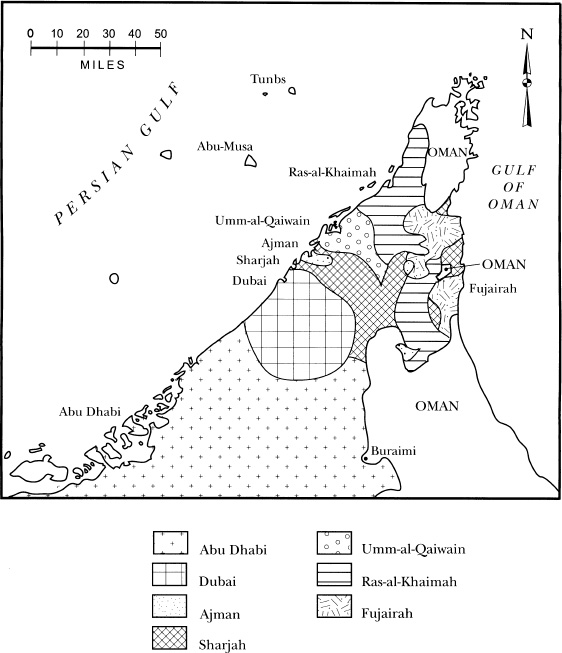 Fig 2 Omani Coast Trucial States Compiled from various sources Preface - photo 4