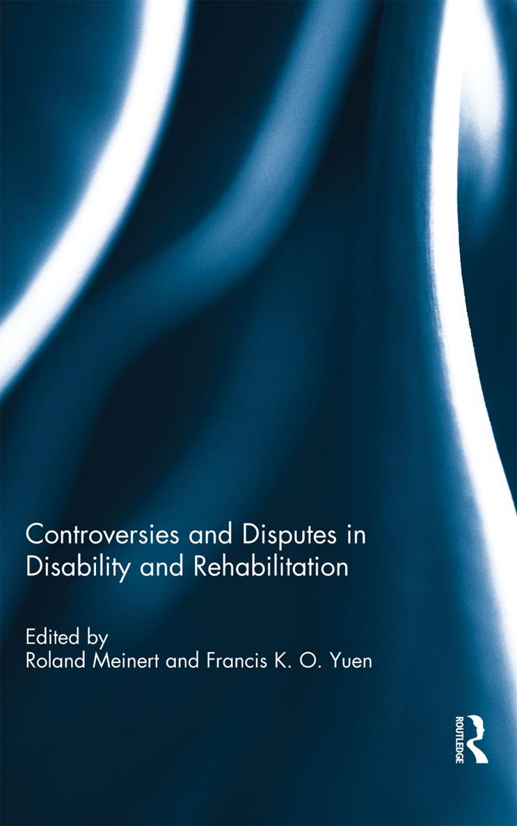 Controversies and Disputes in Disability and Rehabilitation Although the field - photo 1