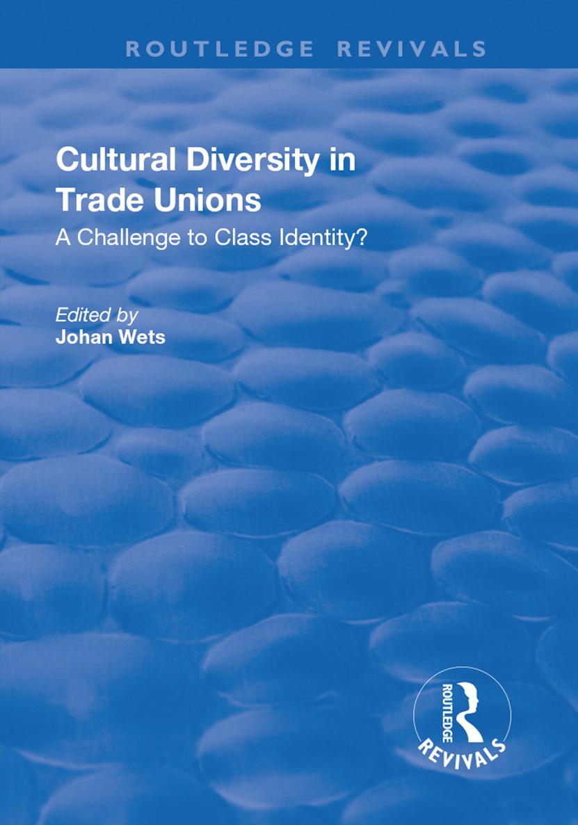 CULTURAL DIVERSITY IN TRADE UNIONS Cultural Diversity in Trade Unions A - photo 1