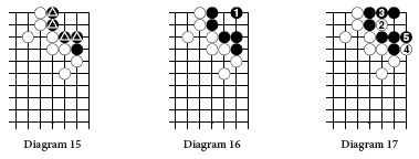 The marked stones in Diagram 15 are called the mouth shape However in this - photo 8