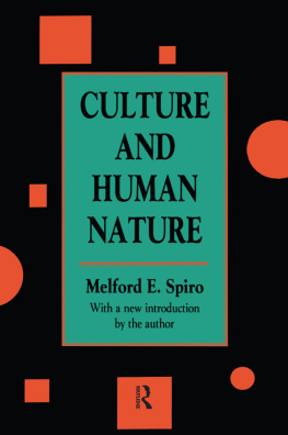 Horace Kallen Culture and Human Nature