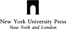 NEW YORK UNIVERSITY PRESS New York and London Copyright 1994 by New York - photo 1