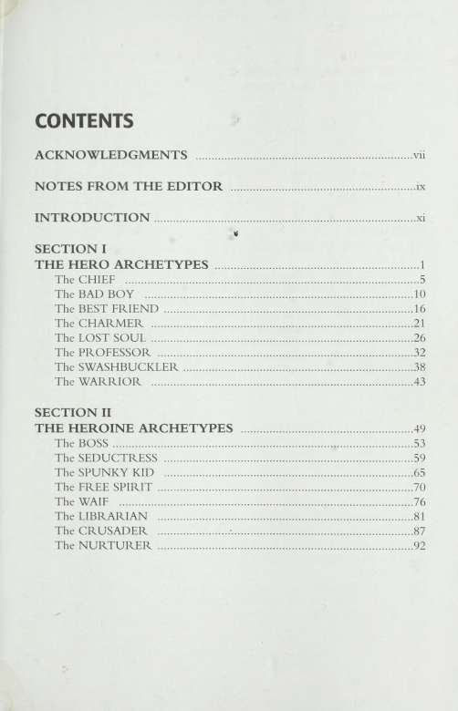 The Complete Writers jGuide to Heroes and Heroines SECTION III USING THE - photo 4