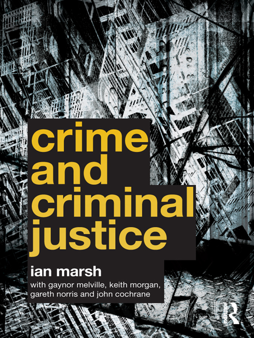 CRIME AND CRIMINAL JUSTICE Crime and Criminal Justice provides students with a - photo 1