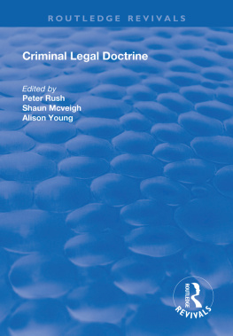 Peter Rush - Criminal Legal Doctrine