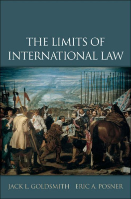 Jack L. Goldsmith - The Limits of International Law