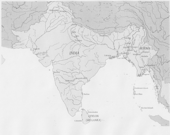 India Burma and Ceylon in 1940 IndiaBurma border in 1940 East Africa and - photo 3