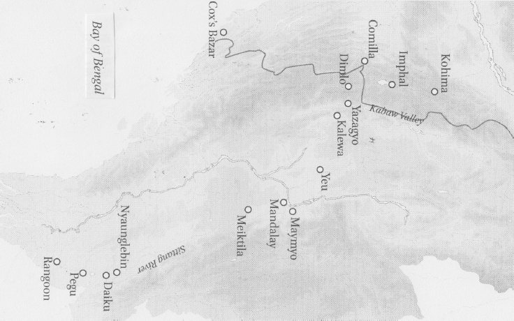 IndiaBurma border in 1940 East Africa and the Indian Ocean in 1940 From - photo 4