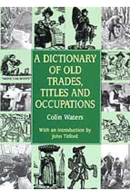 Margaret Ward - A dictionary of female occupations: Womens employment from 1840-1950