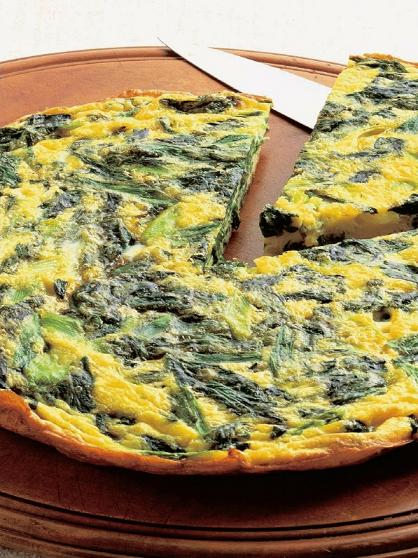 Spring Onion Spinach and Pecorino Frittata I cook a lot of meatless - photo 7