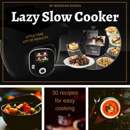 Brendan Rivera Lazy Slow Cooker