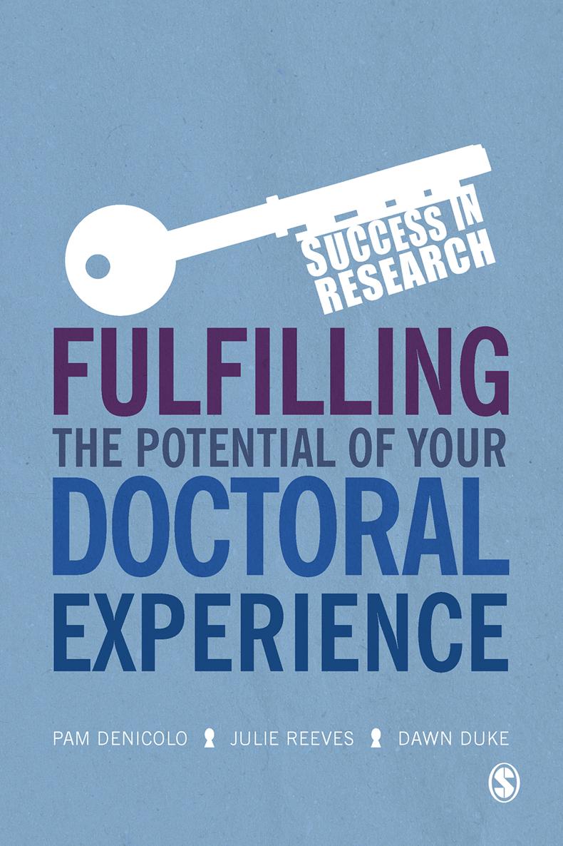 Success in Research Fulfilling the Potential of Your Doctoral Experience - photo 1