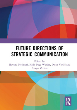 Howard Nothhaft - Future Directions of Strategic Communication