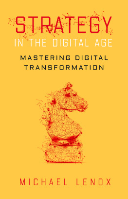 Michael Lenox - Strategy in the Digital Age: Mastering Digital Transformation