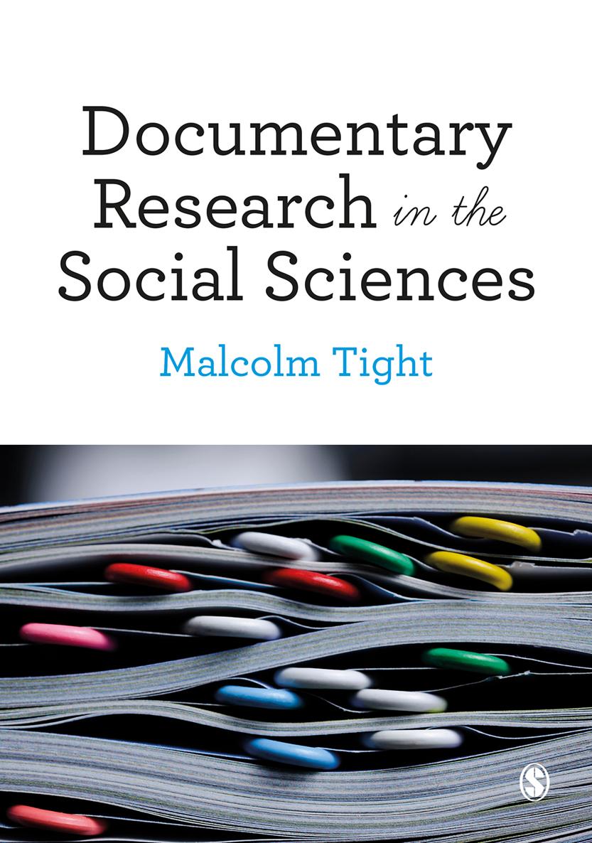 Documentary Research in the Social Sciences - image 1