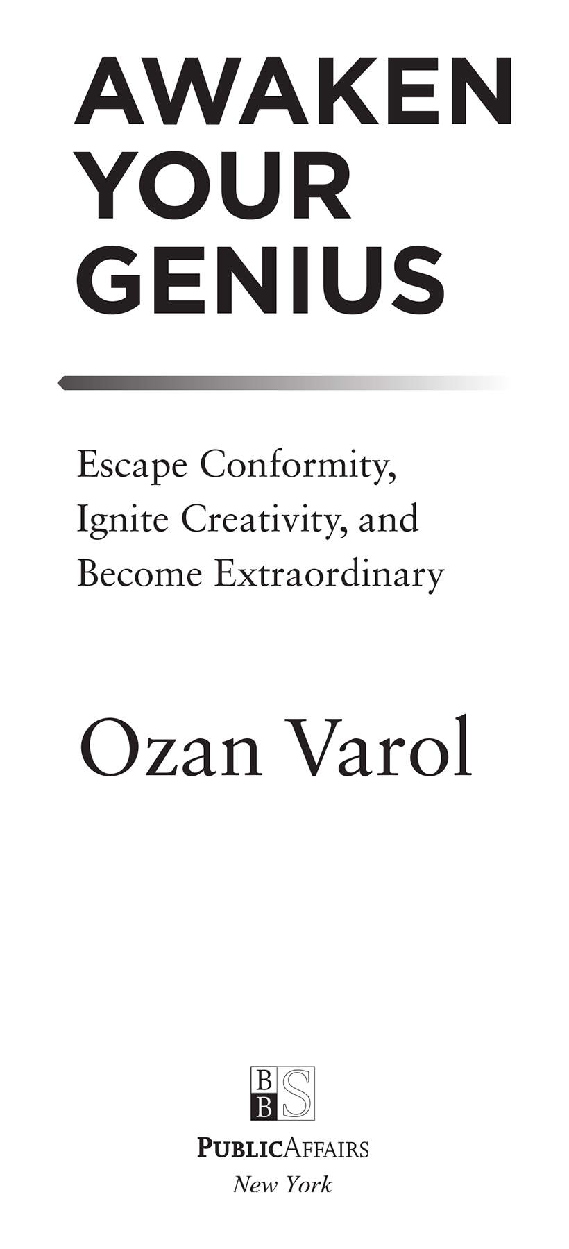 Copyright 2023 by Ozan Varol Cover design by Pete Garceau Cover copyright 2023 - photo 2