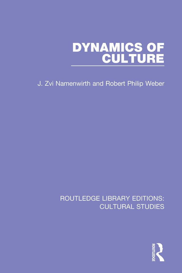 ROUTLEDGE LIBRARY EDITIONS CULTURAL STUDIES Volume 2 DYNAMICS OF CULTURE - photo 1