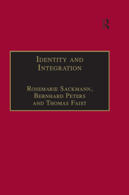 Bernhard Peters - Identity and Integration