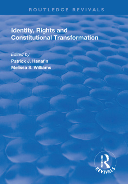 Patrick J. Hanafin - Identity, Rights and Constitutional Transformation