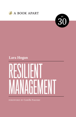 Lara Hogan Resilient Management