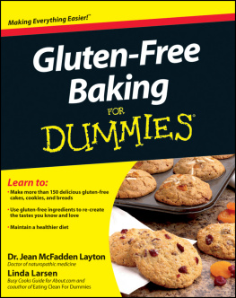 McFadden Layton Gluten-Free Baking For Dummies