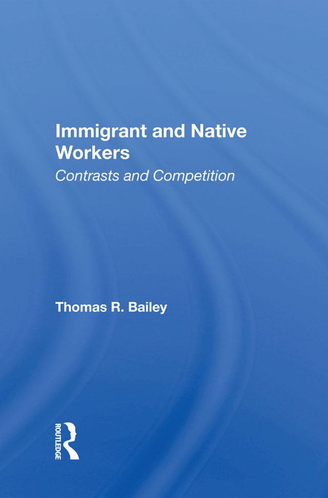 Immigrant and Native Workers Conservation of Human Resources Studies in the - photo 1