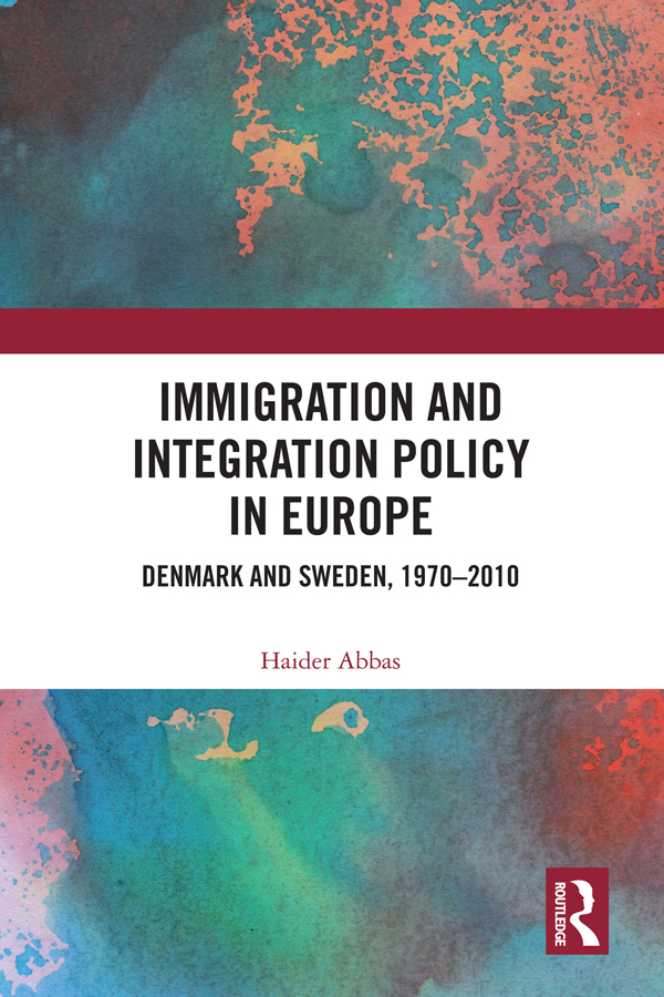 IMMIGRATION AND INTEGRATION POLICY IN EUROPE This book analyzes contemporary - photo 1