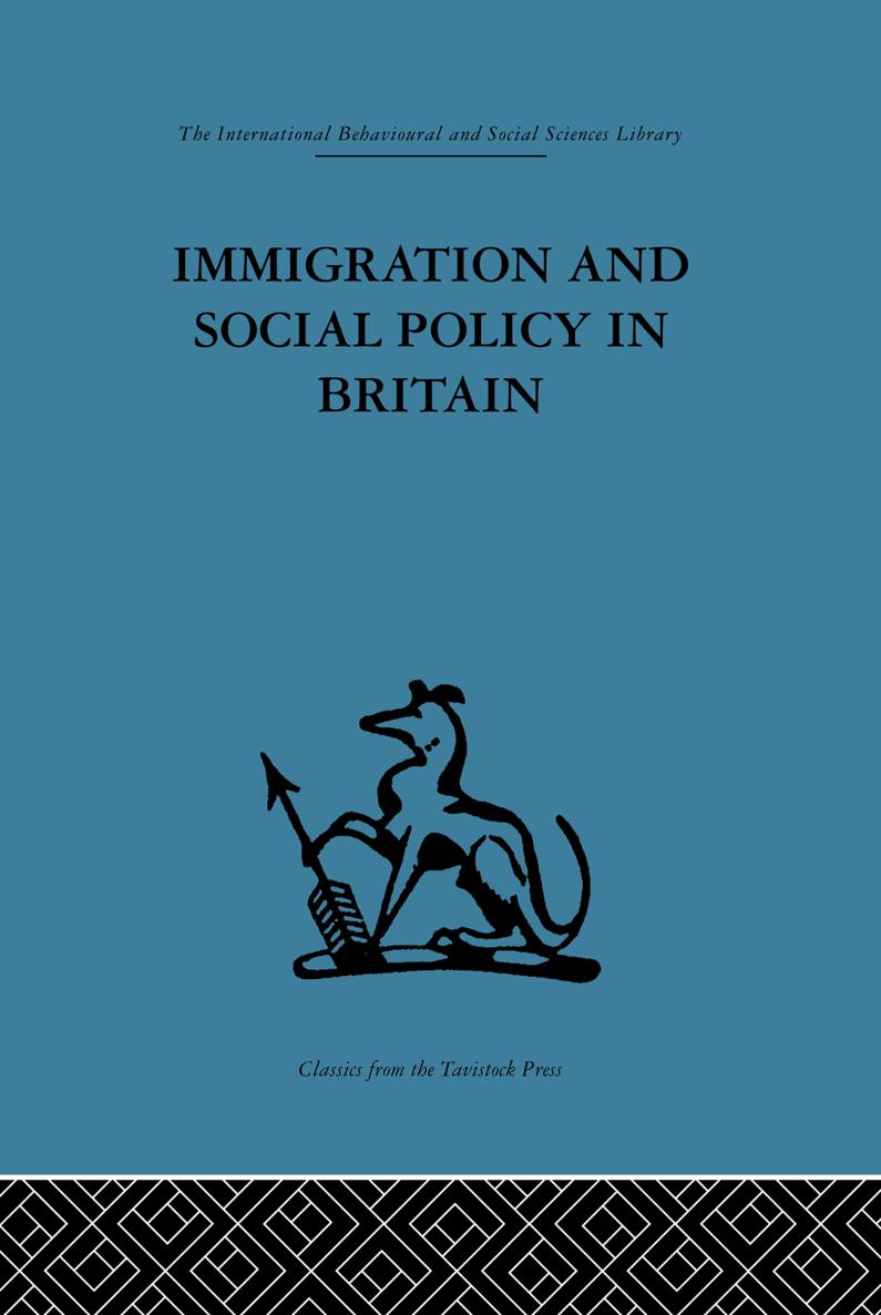 The International Behavioural and Social Sciences Library IMMIGRATION AND - photo 1