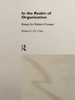 Robert Chia - In the Realm of Organisation